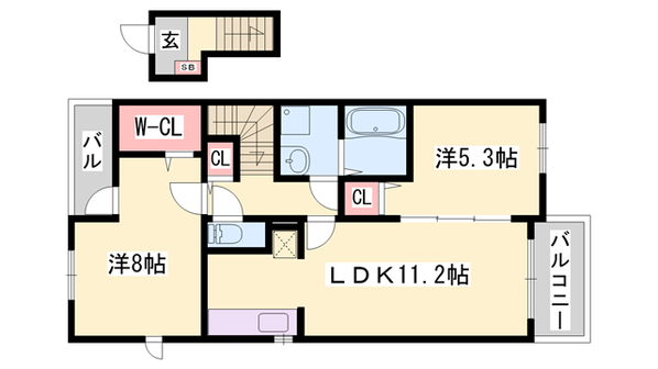 プレアデスAの物件間取画像